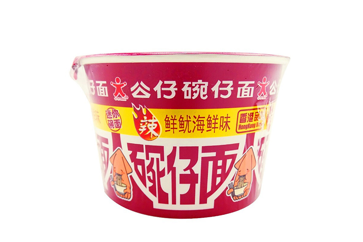 DOLL BOWL NOODLE FRESH SQUID SEAFOOD FLAVOUR (CUP) 78G