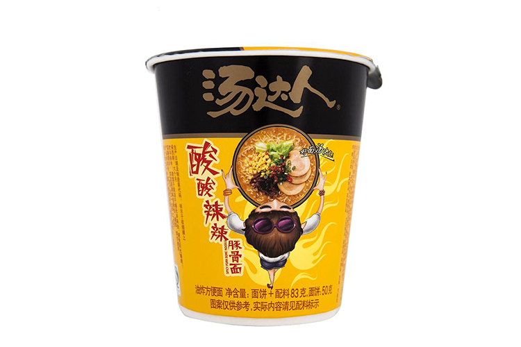 TANGDAREN HOT & SOUR TONKOTSU NOODLES (CUP) 90G