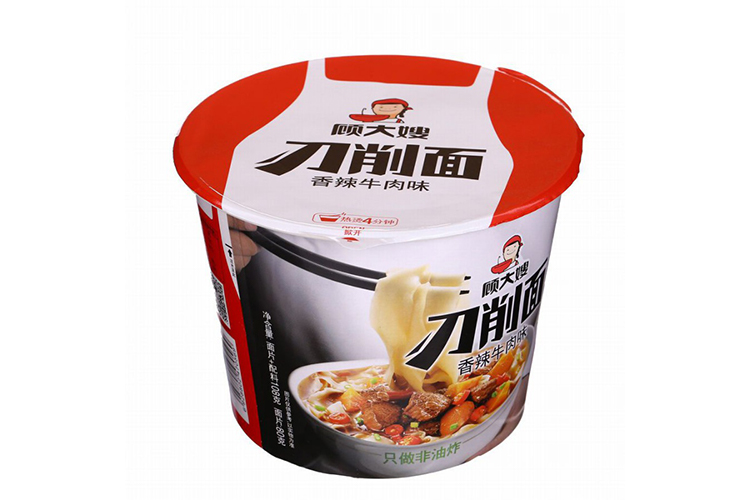 GUDASAO'S KNIFE SLICED NOODLE SPICY BEEF FLAVOUR (CUP) 108G