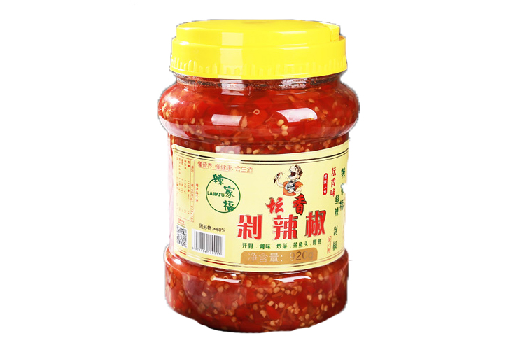 LA JIA RED CHOP CHILI THIN 920G